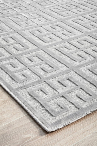 York Brenda Rug (Silver) by Rug Culture