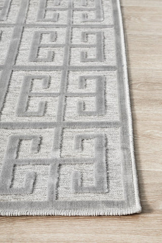 York Brenda Rug (Silver) by Rug Culture