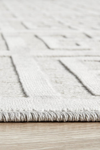 York Brenda Rug (Silver) by Rug Culture