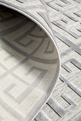 York Brenda Rug (Silver) by Rug Culture
