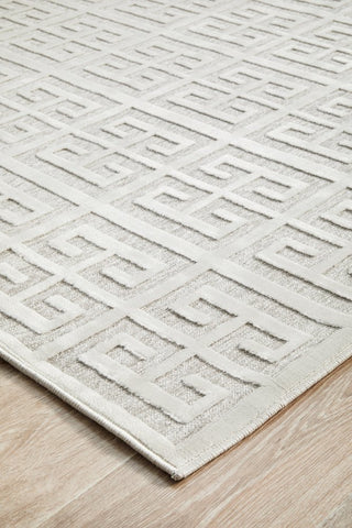 York Brenda Rug (Natural White) by Rug Culture
