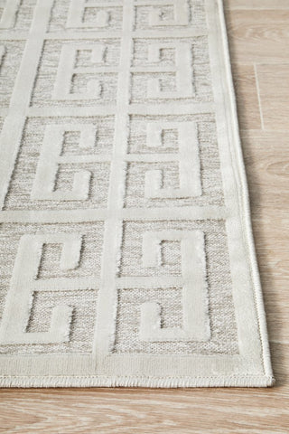 York Brenda Rug (Natural White) by Rug Culture