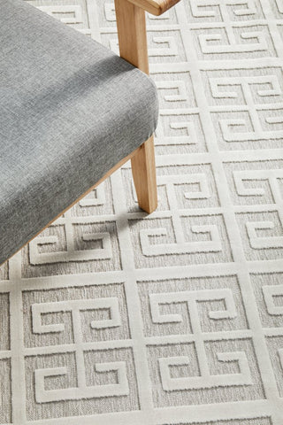 York Brenda Rug (Natural White) by Rug Culture