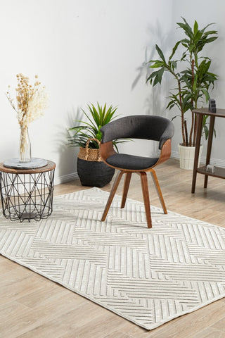 York Cindy Rug (Natural White) by Rug Culture