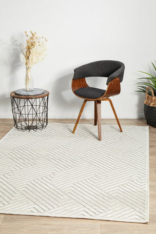 York Cindy Rug (Natural White) by Rug Culture