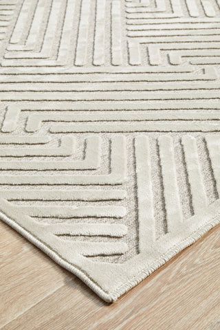 York Cindy Rug (Natural White) by Rug Culture