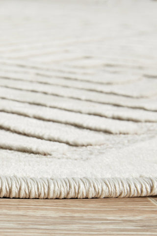 York Cindy Rug (Natural White) by Rug Culture