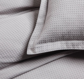 Ascot Pewter Quilt Cover Set by Logan & Mason Platinum