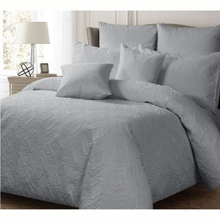 Georges Ashton Silver Quilt Cover Set 