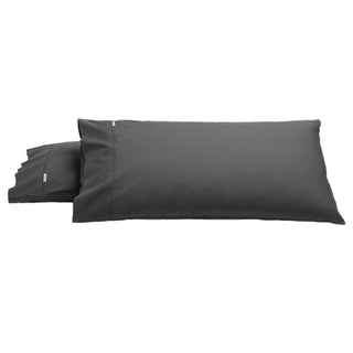 Heston CHARCOAL King Pillowcase Pair by Bianca