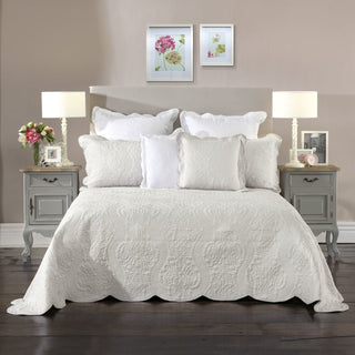 Candace Silver Bedspread Set by Bianca 