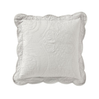 Candace Silver Square Filled Cushion 43 x 43cm by Bianca