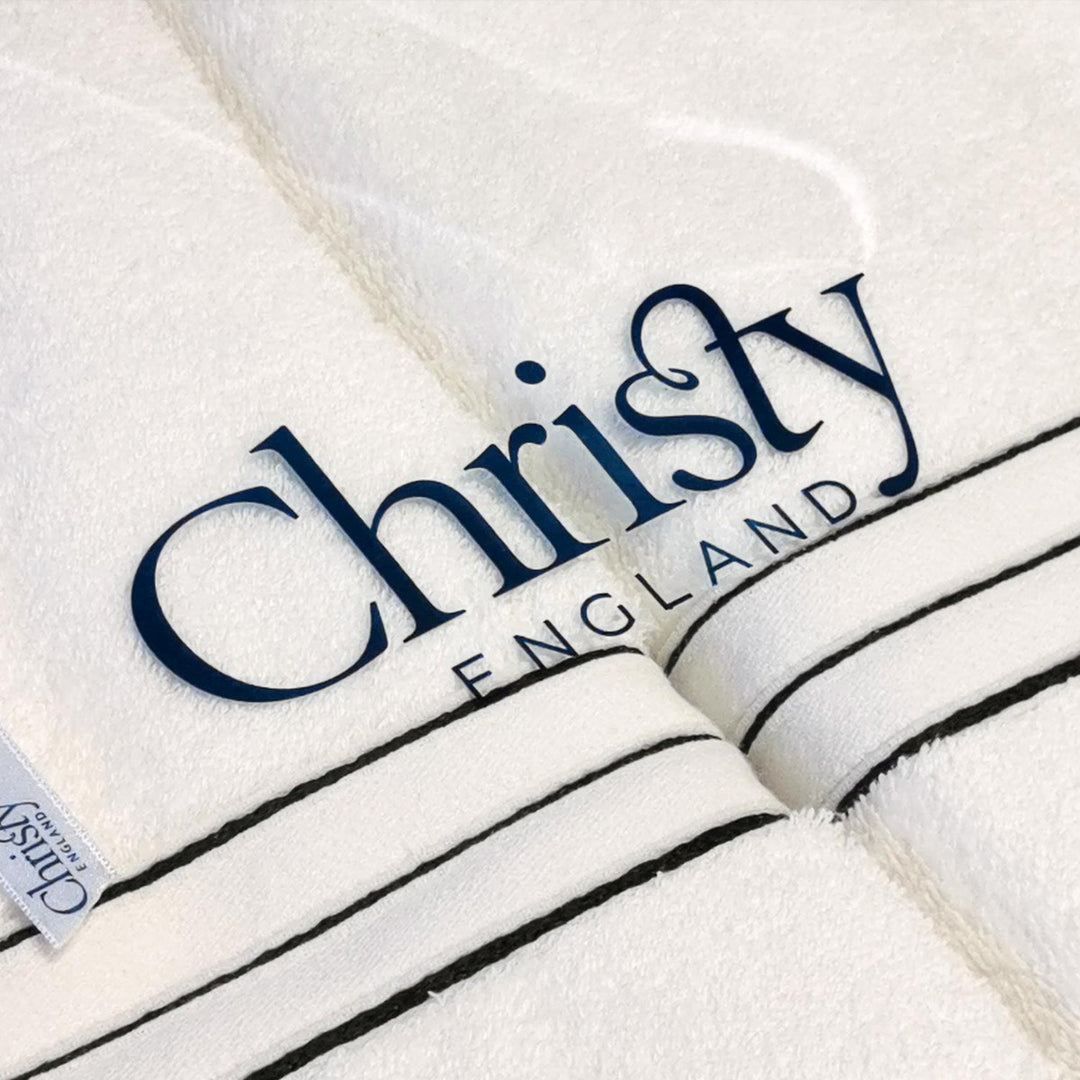 Christy Bath Towel Gift Set BLACK Planet Linen