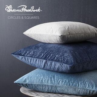 Circles & Squares European Pillowcase by Florence Broadhurst