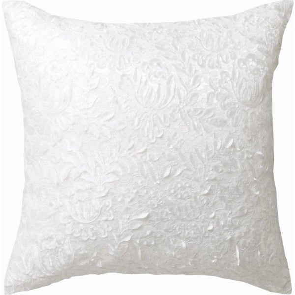 Claudine White Cushion by Private Collection – Planet Linen