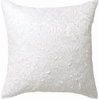 Claudine White cushion by Private Collection
