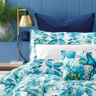 Flinders Blue Quilt Cover Set by Bianca