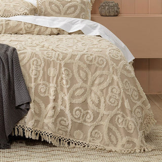 Sheba Taupe Bedspread Set by Bianca
