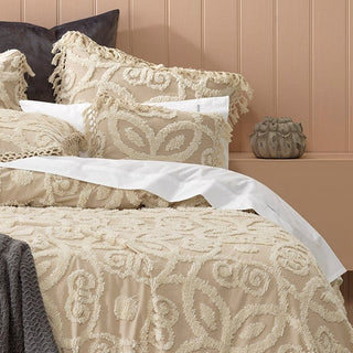 Sheba Taupe Bedspread Set by Bianca