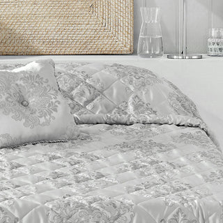 Tanaquil Silver Bedspread