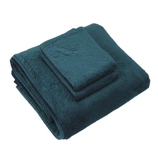 Dynasty Teal Coverlet by Bianca