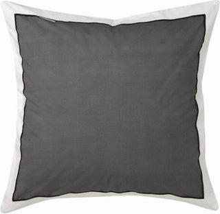 Essex Charcoal Quilt Cover Set by Logan & Mason