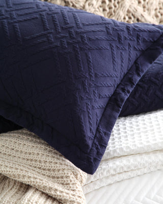 Fitzroy Navy Quilt Cover Set