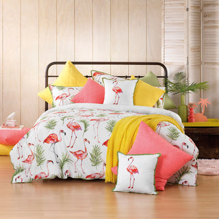 Flamingo Quilt Cover Set by Bianca