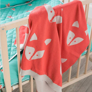 Foxy Throw Rug by Hiccups