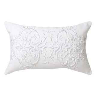 Hastings White Filled Decorator Cushion by Private Collection