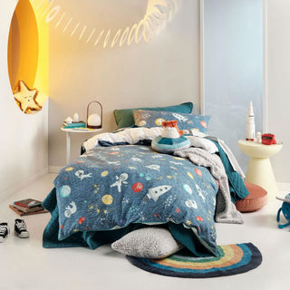 Space Race Quilt Cover Set by Hiccups