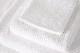 Hygro Texture 6 Piece Bath Towel Set - White by Sheridan