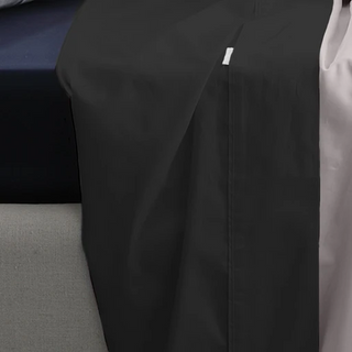 400TC Egyptian Cotton Sateen GRANITE Top Sheet or Fitted Sheet Range