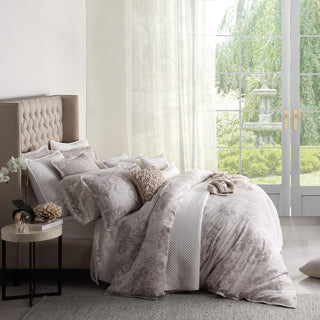 Ines Linen Quilt Cover Set by Private Collection