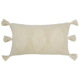 Jardee Stone Square cushion by Bambury