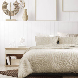 Jocelyn Quilt cover set by Ardor Boudoir - Linen