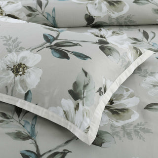 Kara Grey Quilt Cover Set by Bianca