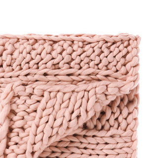 Lana Rose Quartz Throw Rug by Linen House