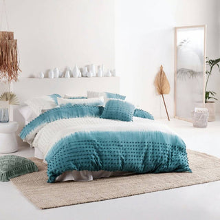 Basque Reef Quilt Cover Set by Linen House