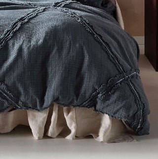 Heather Quilt Cover Set Range Slate by Linen House