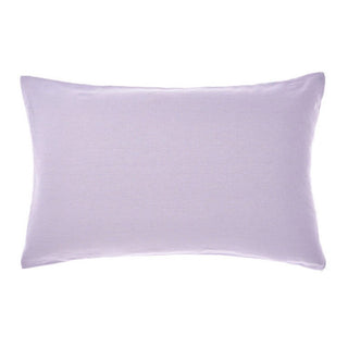 Nimes Lilac Linen European Pillowcase by Linen House