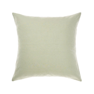 Nimes Wasabi Linen European Pillowcase by Linen House