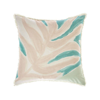 Terrarium Green European Pillowcase by Linen House 