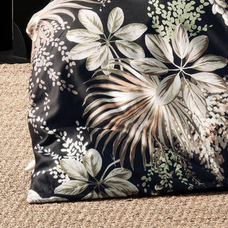 Harlow Black Quilt Cover Set by Linen House