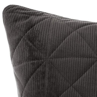 Heath Black Quilt Cover Set by Linen House