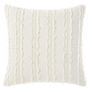 Heather White European Pillowcase by Linen House
