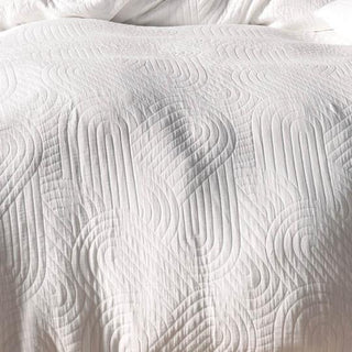 Lila Sugar Quilt Cover Set by Linen House