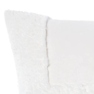 Memphis White Cushion 48 x 48cm by Linen House