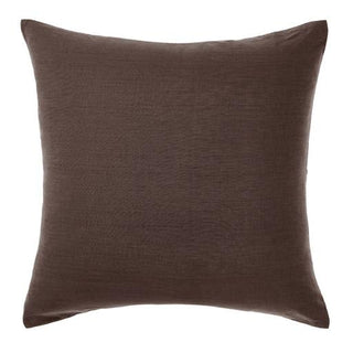Nimes Linen QUILT COVER SET ESPRESSO  by Linen House