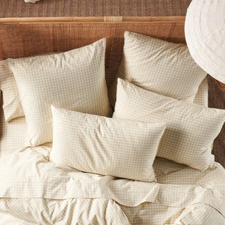Springsteen Stone European Pillowcase by Linen House